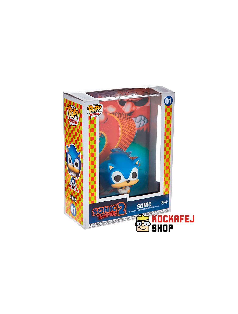 Funko POP! Game Cover Sonic (IE) (Exclusive) 10cm figura