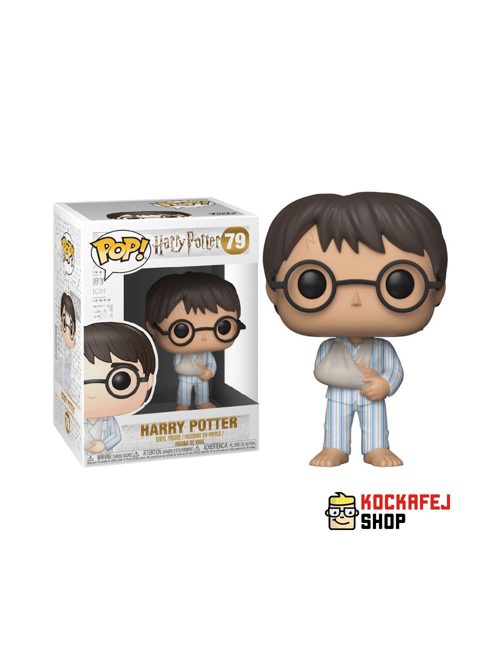 Funko POP! Harry Potter - Harry Potter pizsamában Vinyl Figura 10cm