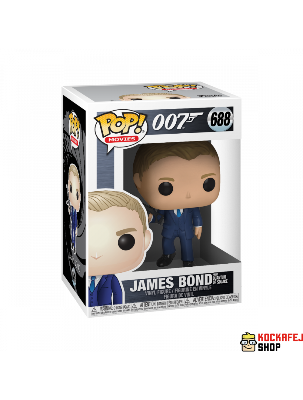 Funko POP! James Bond - Daniel Craig (Quantum of Solace) Vinyl Figura 10cm
