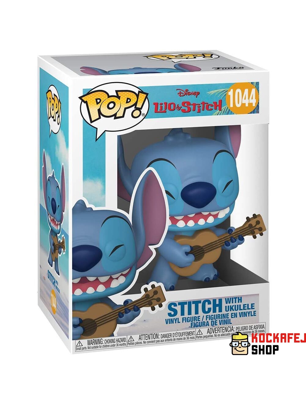 Funko POP! Lilo and Stitch - Stitch with Ukelele 10cm vinyl figura