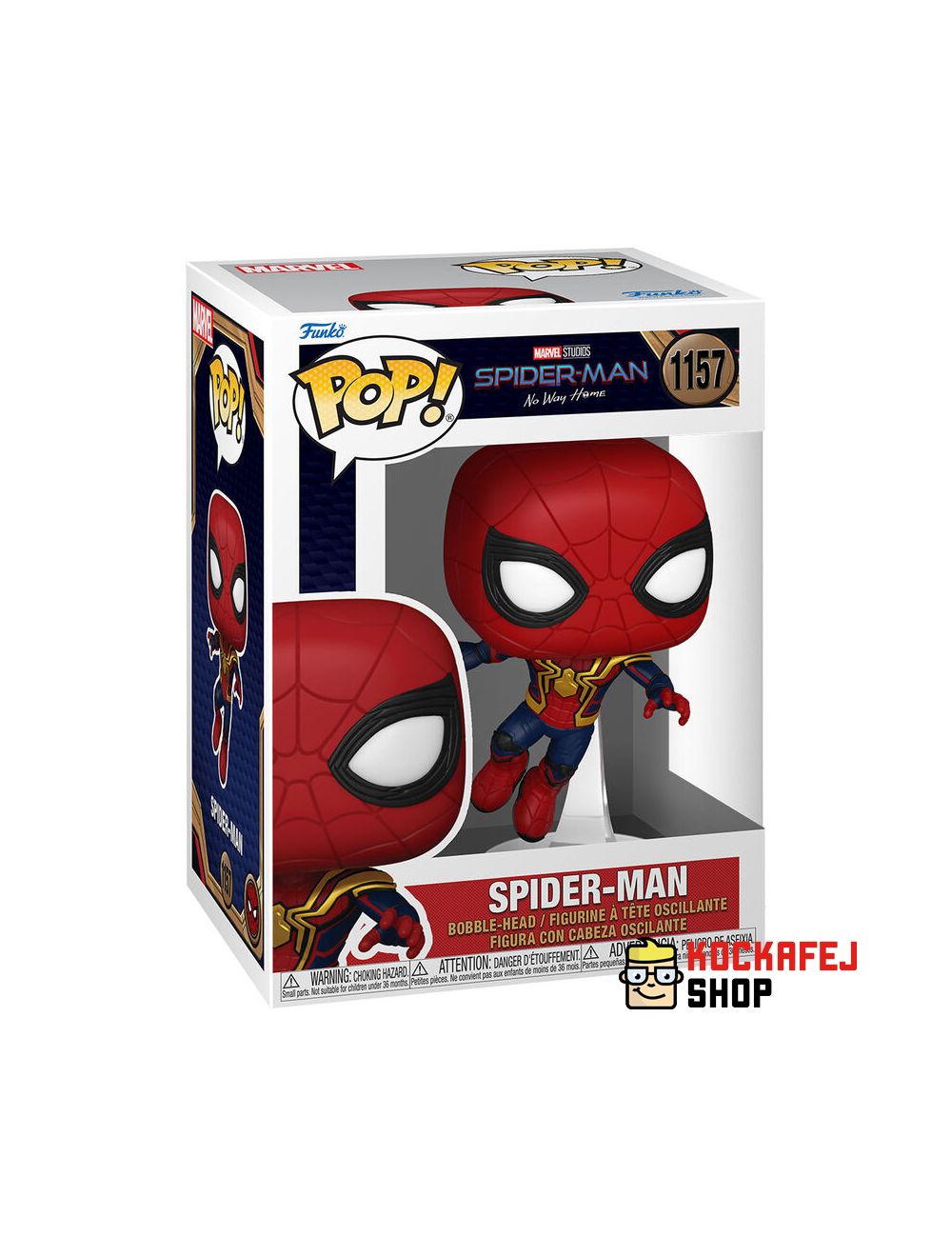 Funko POP! Marvel Spider-Man No Way Home Pókember vinyl 10cm figura