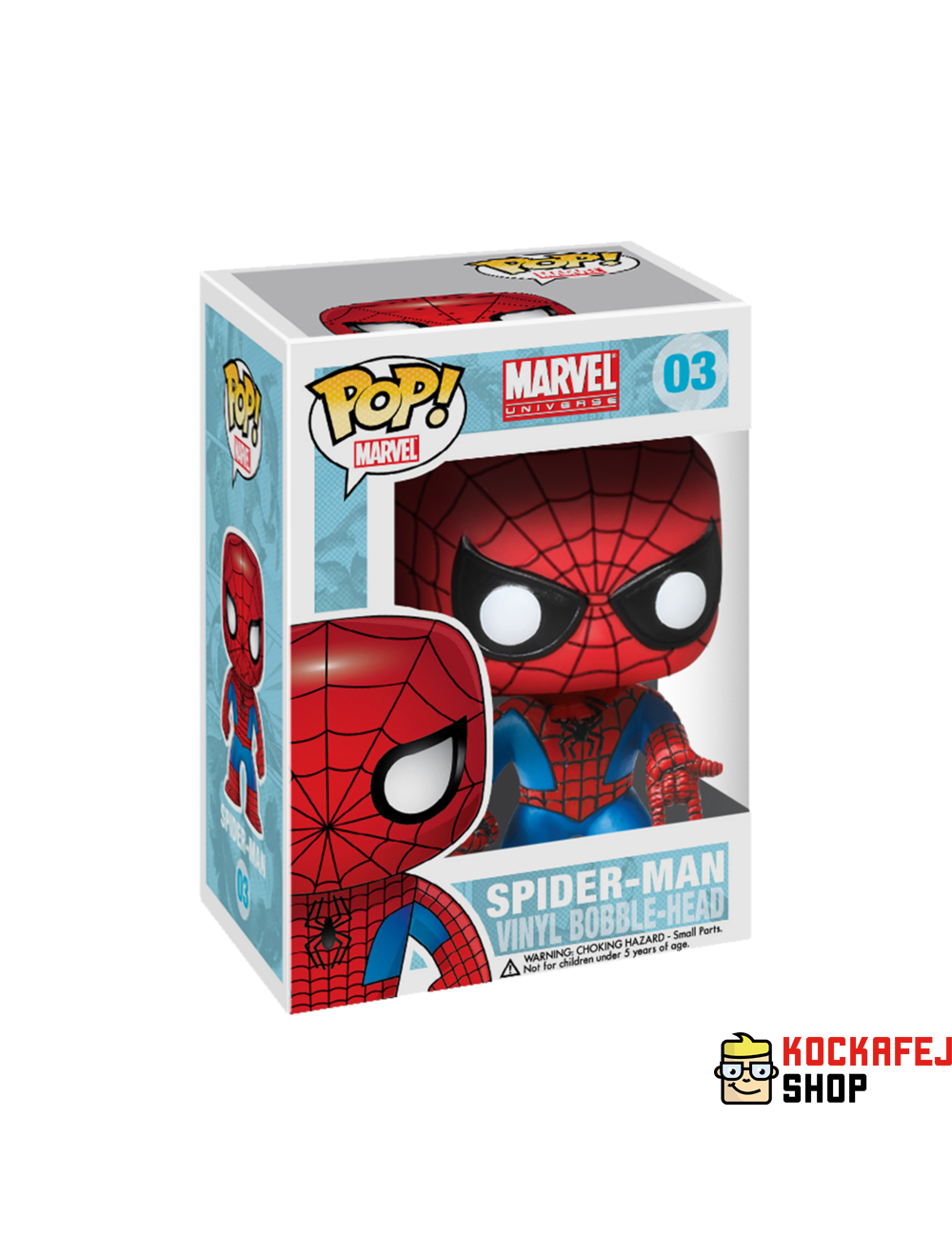 Funko POP! Marvel Spider-Man Pókember Vinyl Figura 10cm