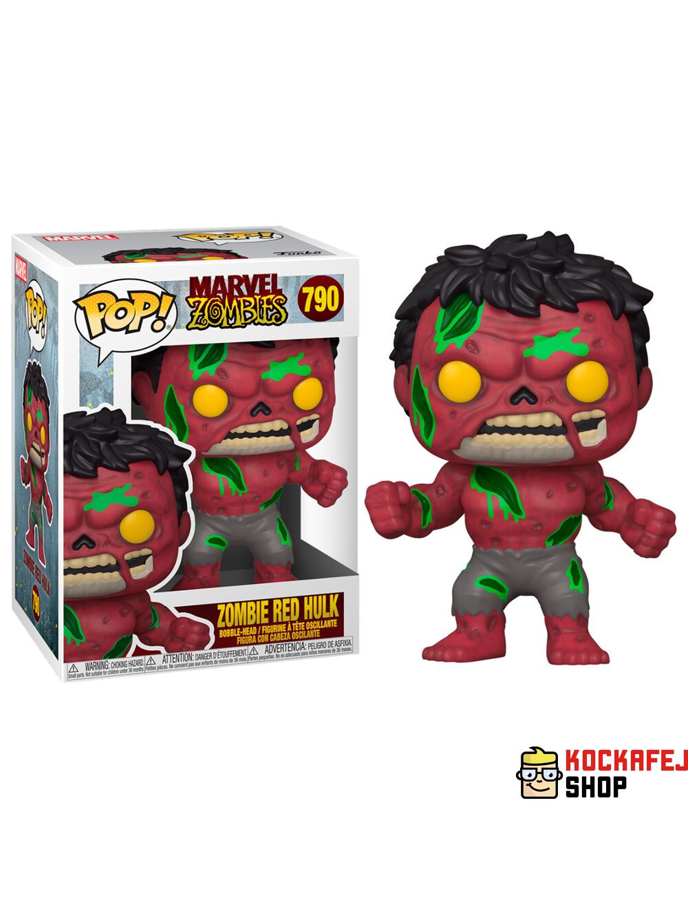 Funko POP! Marvel Zombies - Red Hulk Vinyl figura 10cm