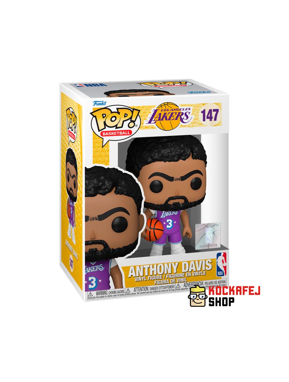 Funko POP! NBA Lakers Anthony Davis vinyl 10cm figura