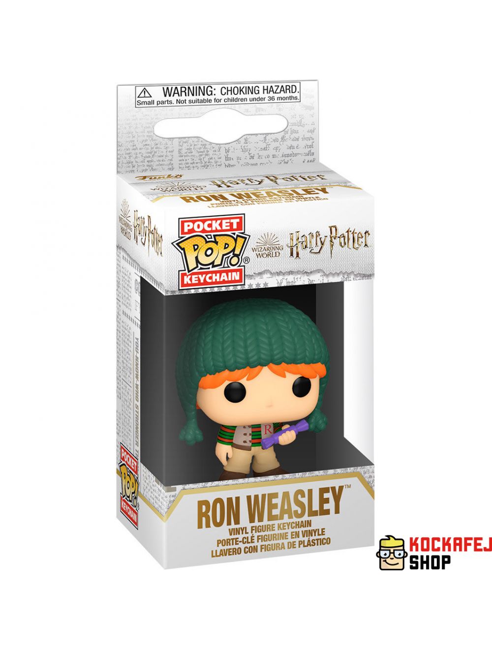 Funko POP! POP Kulcstartó: Harry Potter Holiday - Ron