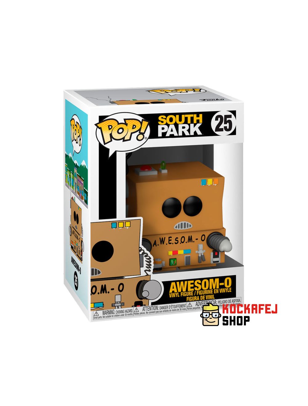 Funko POP! South Park - Awesom-O Vinyl Figura 10cm