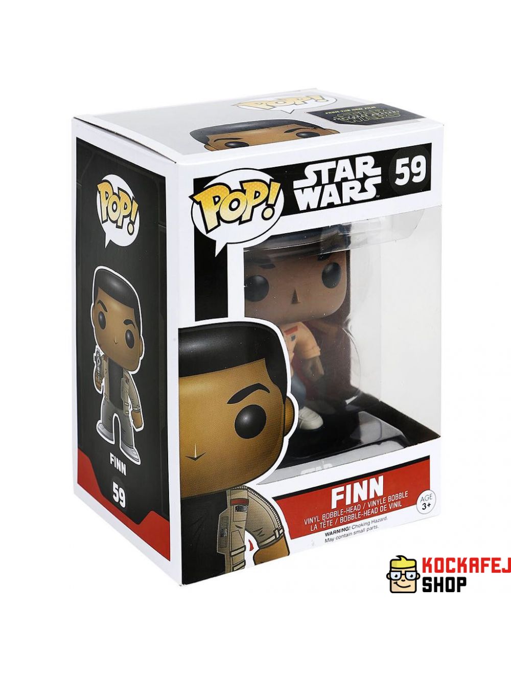 Funko POP! Star Wars Episode VII The Force Awakens - Finn Vinyl Figura 10cm	