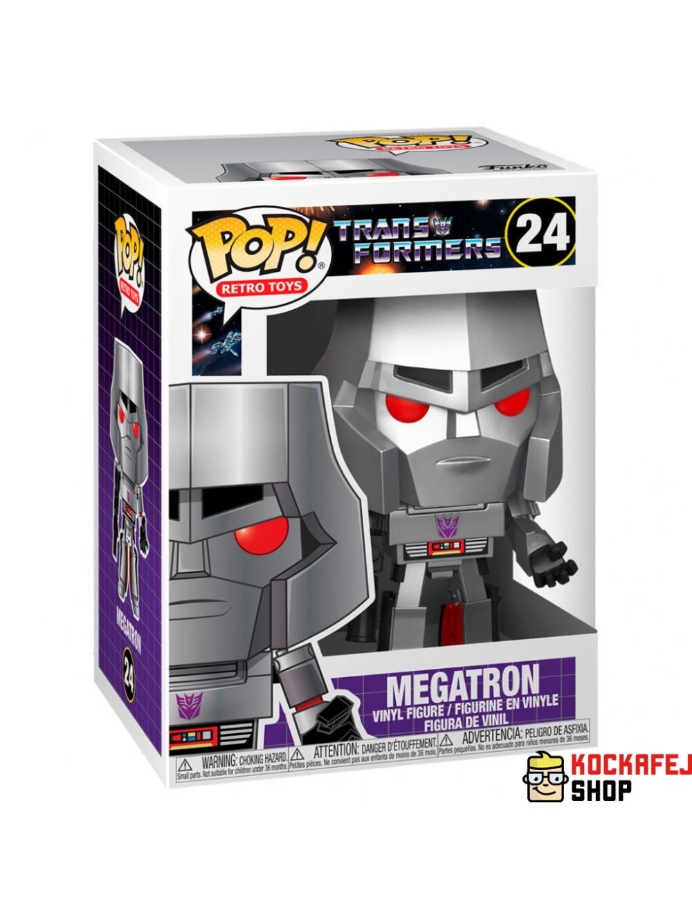 Funko POP! Transformers - Megatron Vinyl Figura 10cm