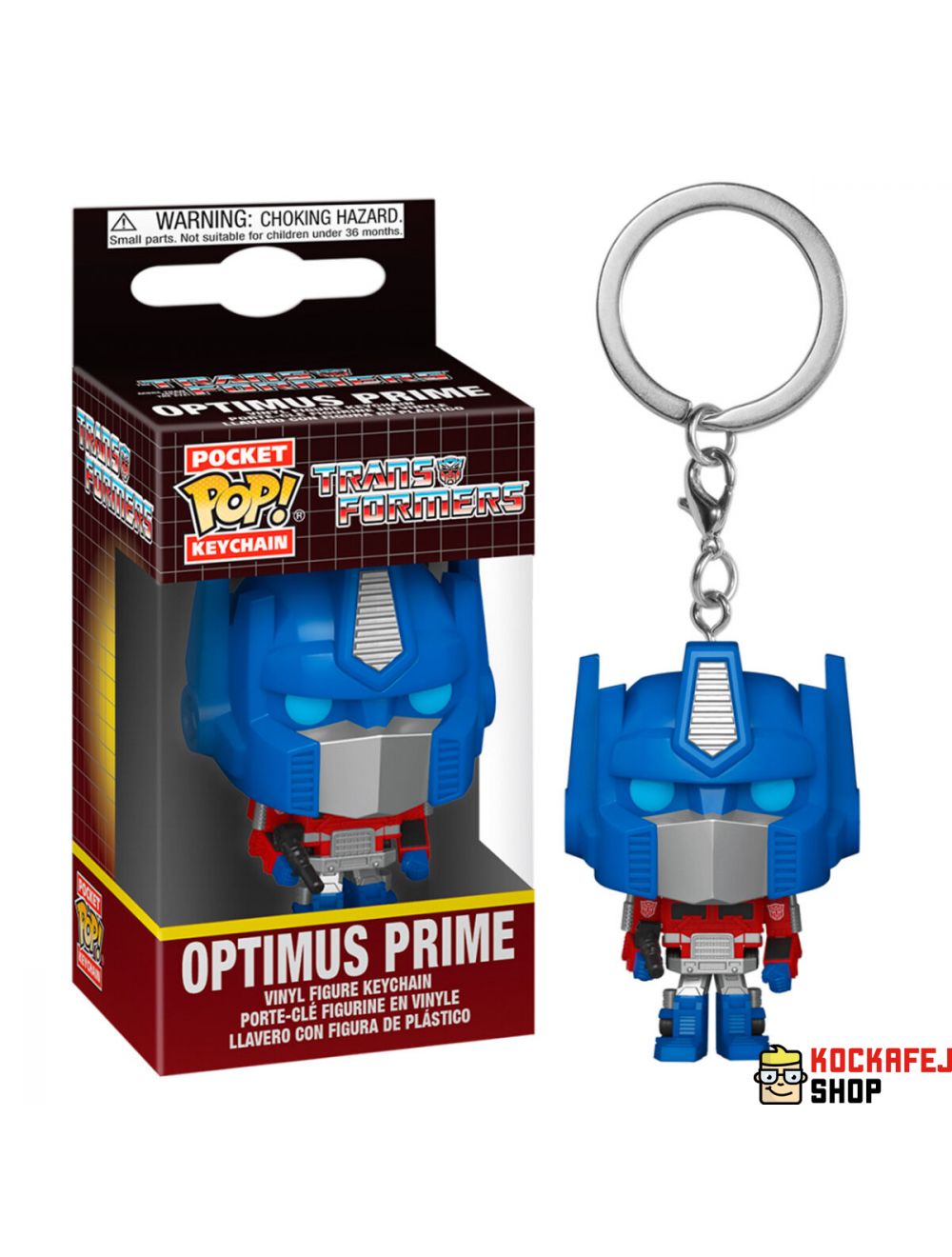 Funko POP! Transformers - Optimus Prime kulcstartó