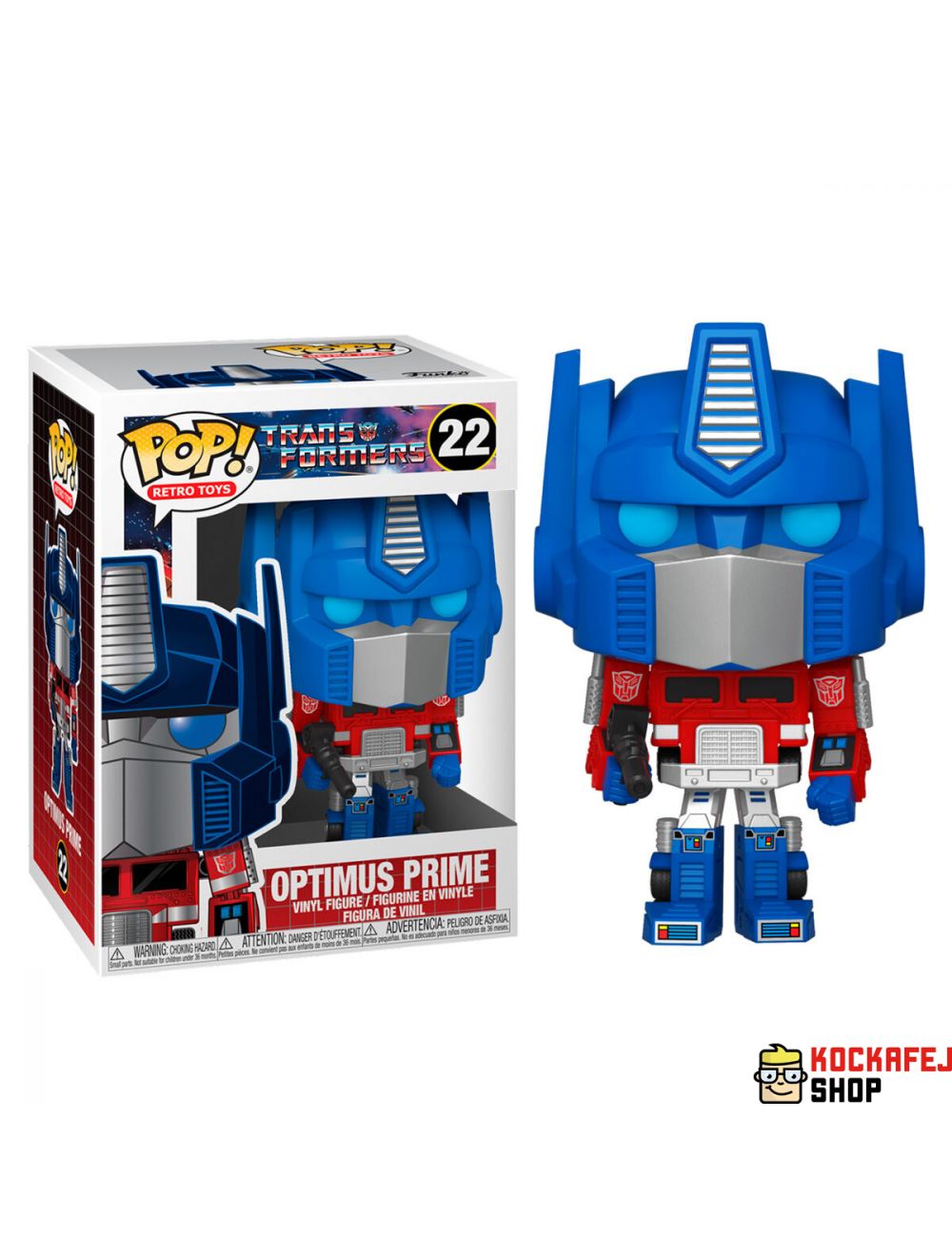 Funko POP! Transformers - Optimus Prime Vinyl Figura 10cm