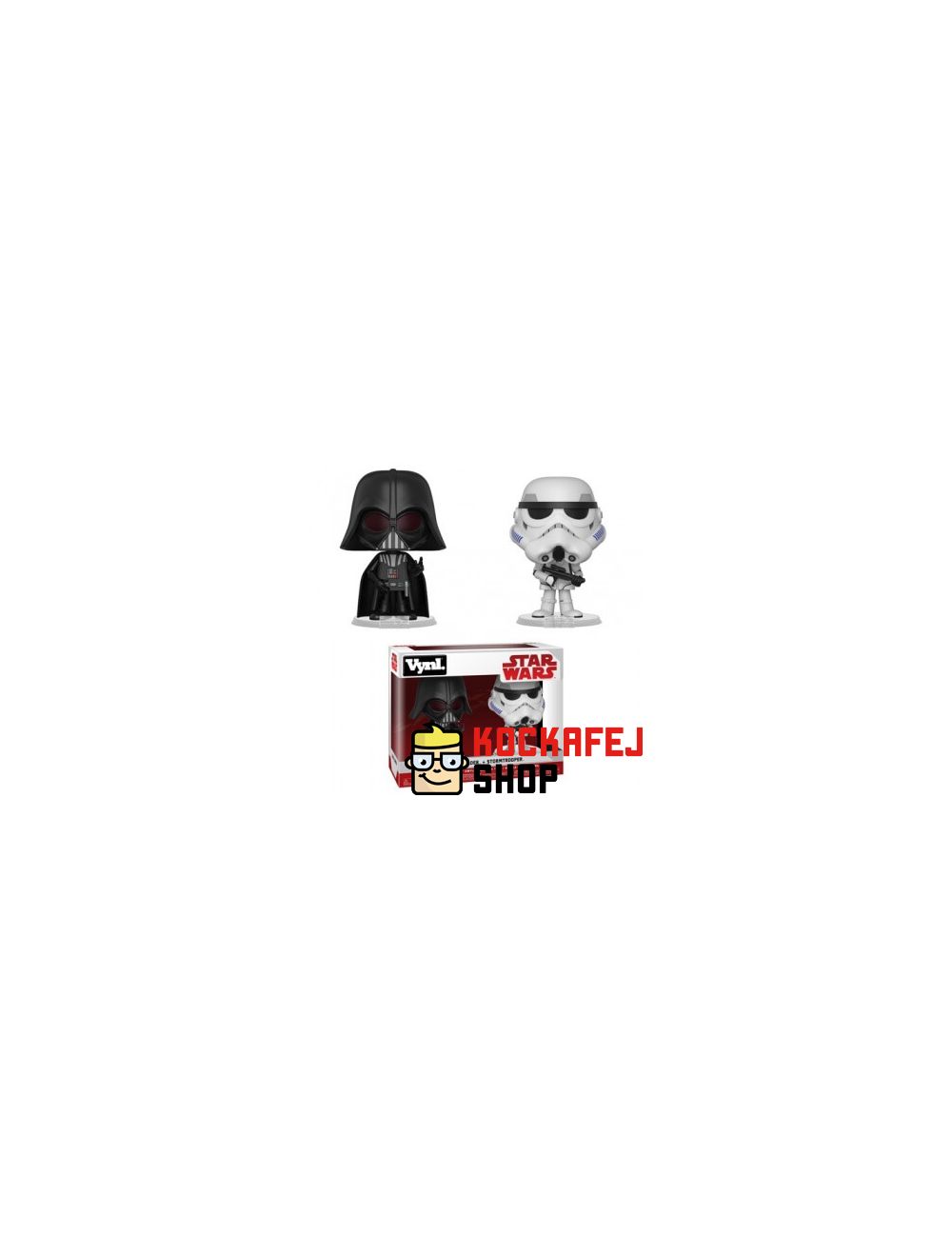 Funko Vynl. - Star Wars- Darth Vader & Stormtrooper 2-Pack Action Figurák 10cm