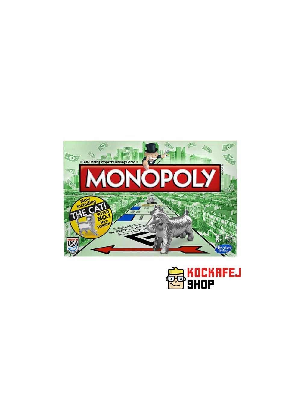 Monopoly Standard ingatlan kereskedelmi társasjáték- 2017-es kiadás