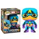 Funko POP! Marvel Black Light Captain America Exclusive Vinyl Figura 10cm