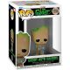 Funko POP! Marvel I am Groot - Groot with Grunds vinyl 10cm figura