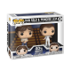 Funko POP! Star Wars - Han & Leia Vinyl Figurák 10cm 2db