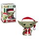 Funko POP! Star Wars: Holiday Santa Yoda Vinyl Figura 10cm