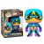 Funko POP! Marvel Black Light Captain America Exclusive Vinyl Figura 10cm