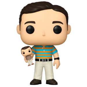 Funko POP! 40 Y.O. Virgin - Andy holding Oscar Vinyl figura 10cm