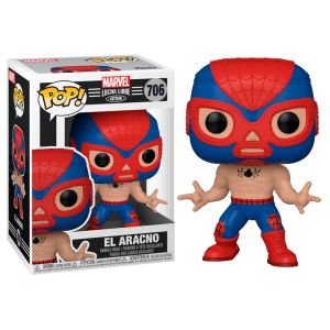 Funko POP! Marvel Lucha Libre - Spider-Man Vinyl figura 10cm