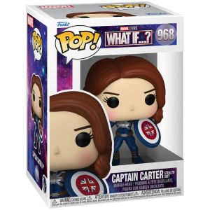 Funko POP! Marvel What If - Captain Carter (Stealth) 10cm játékfigura