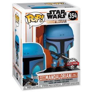 Funko POP! Star Wars Mandalorian - Death Watch Mandalorian (Two Stripes) Vinyl Figura 10cm