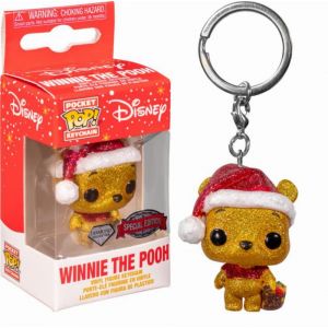 Funko POP! Kulcstartó Holiday Winnie The Pooh - Micimackó (DGLT) (Exclusive)