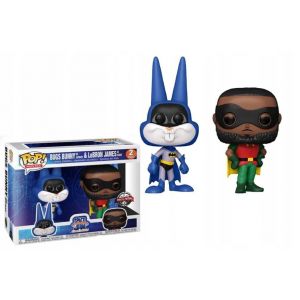 Funko POP! Movies SJ2- Bugs as Batman & LeBron as Robin (Exclusive) vinyl 10cm figura
