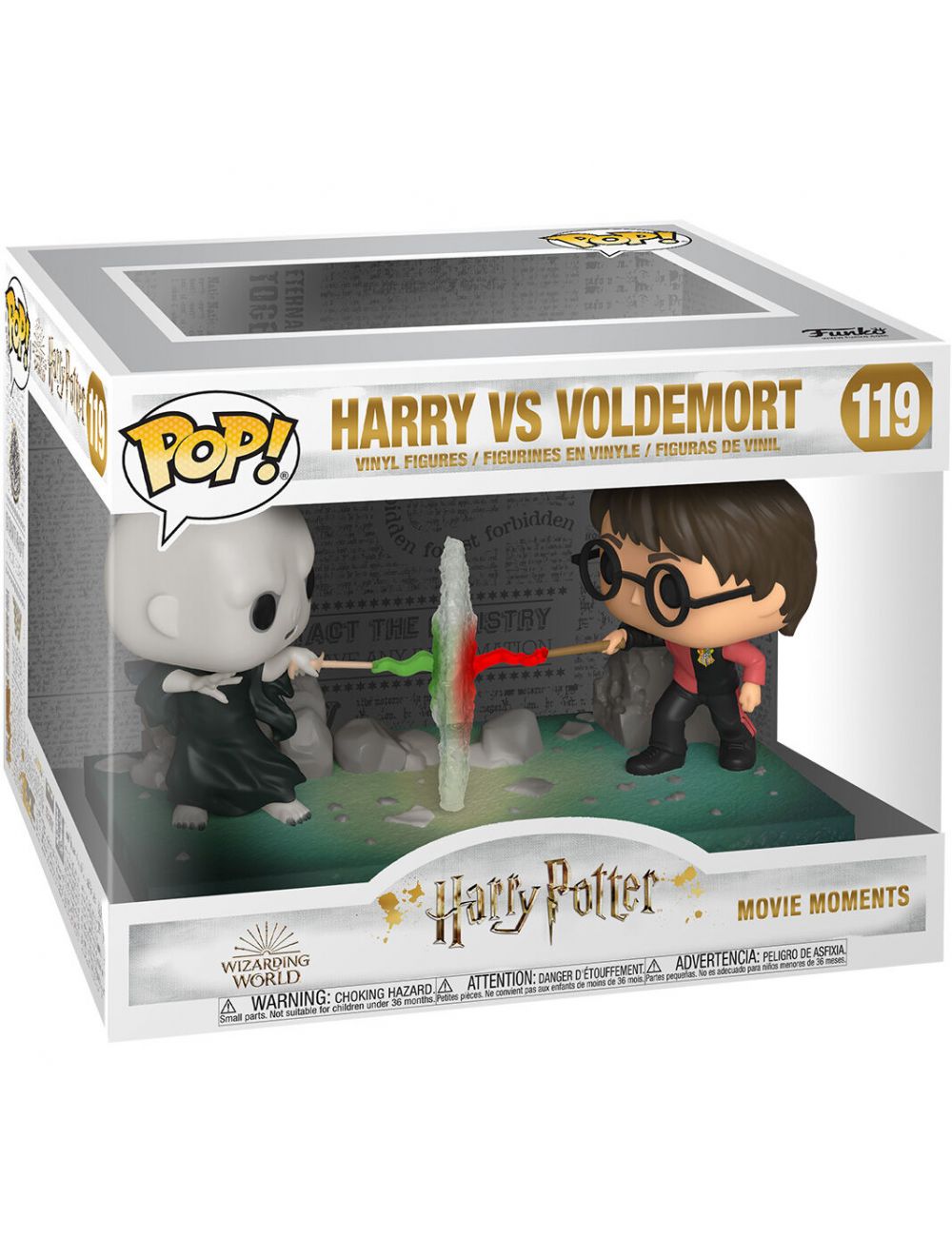 Funko POP! Harry - Potter - Harry és Voldemort Vinyl figura 10cm