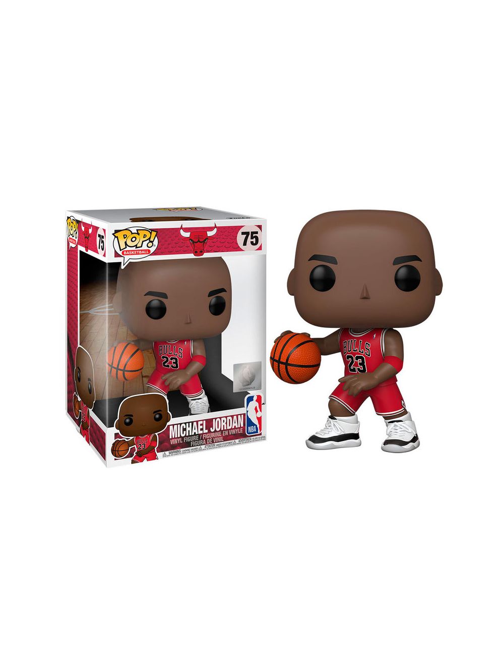 Funko POP! NBA Bulls - Michael Jordan (Red Jersey) 25cm