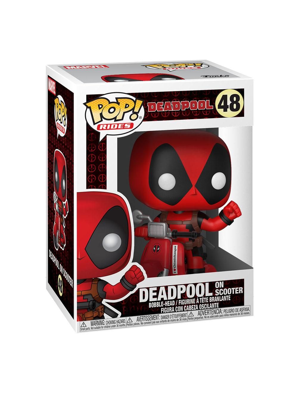 Funko POP! Rides Deadpool - Deadpool & Scooter Vinyl figura
