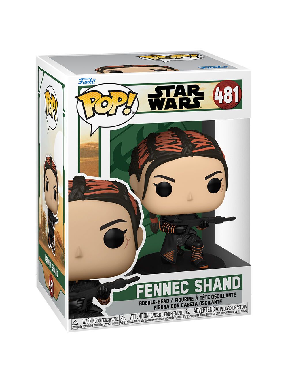 Funko POP! Star Wars Boba Fett - Fennec Shand 10cm játékfigura